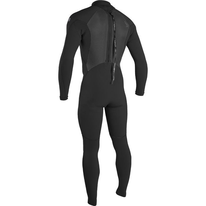 2024 O'Neill Hombres Epic 4/3mm Back Zip Neopreno 4212B - Black